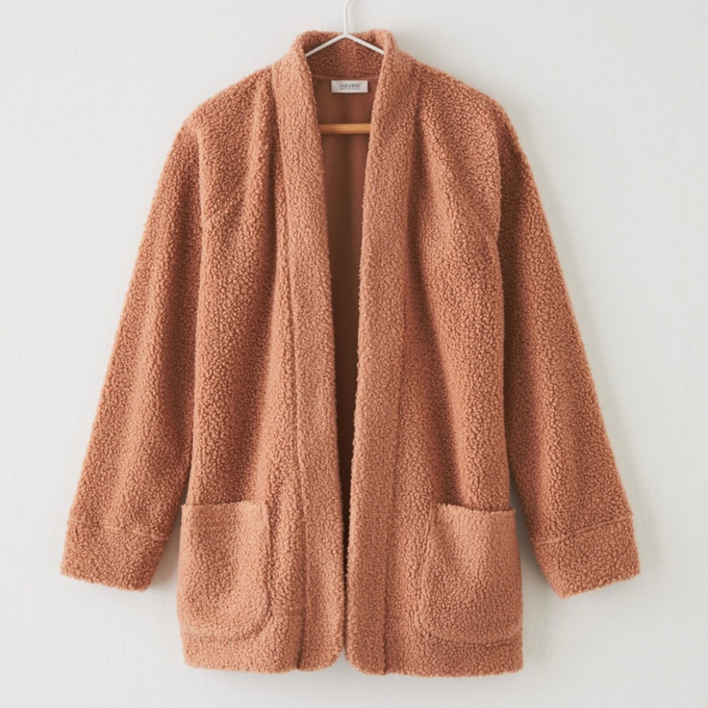 Haven Sherpa cardigan